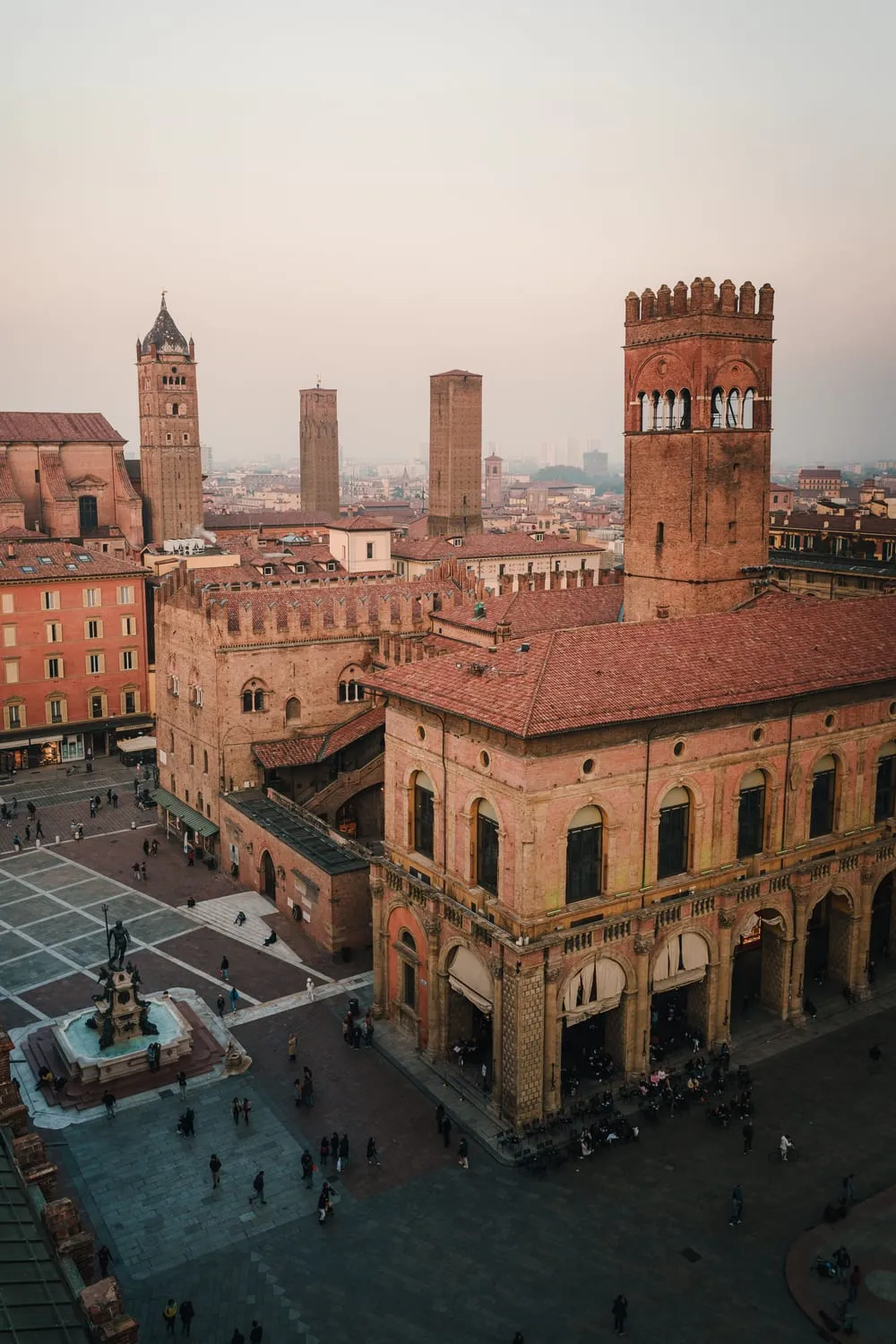 Piazza Maggiore a Bologna